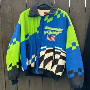 Vintage Kawasaki Racing Jacket